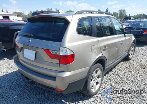 2007 BMW X3 3.0Si z USA, uszkodzony, nr VIN WBXPC93417WF25171
